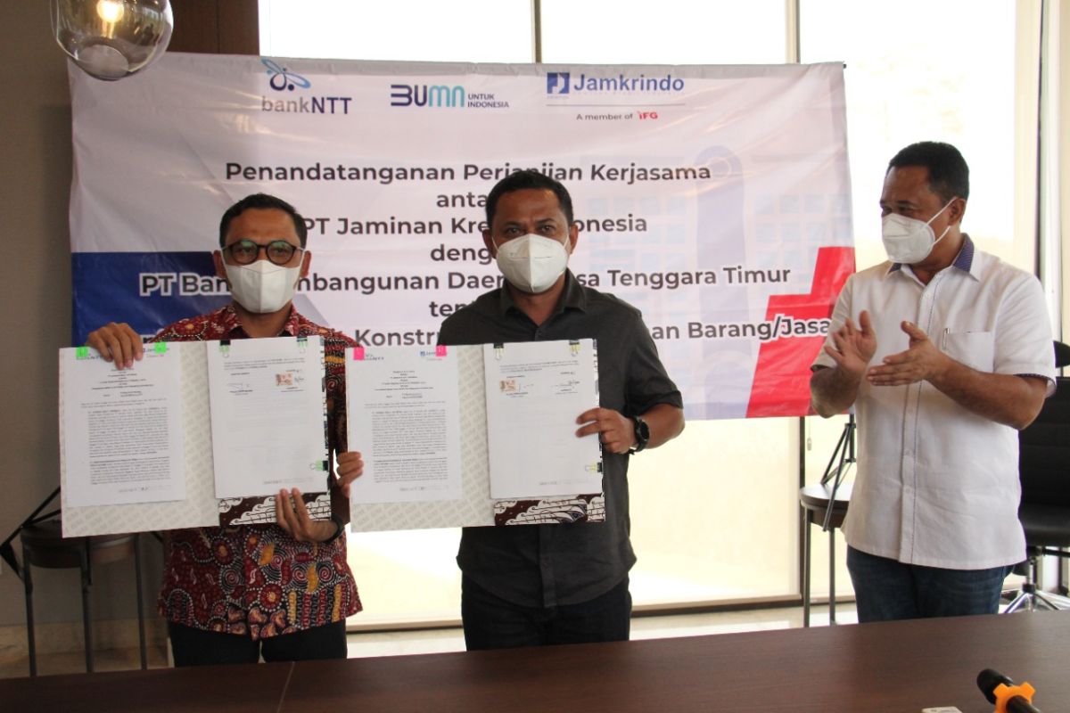 Jamkrindo teken kerja sama penjaminan dengan Bank NTT