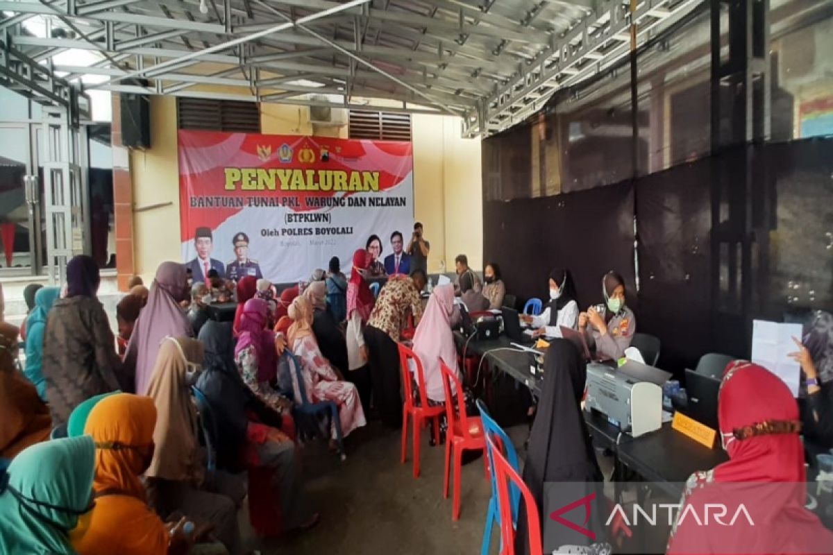 Polres Boyolali salurkan bantuan tunai untuk 6.000 penerima