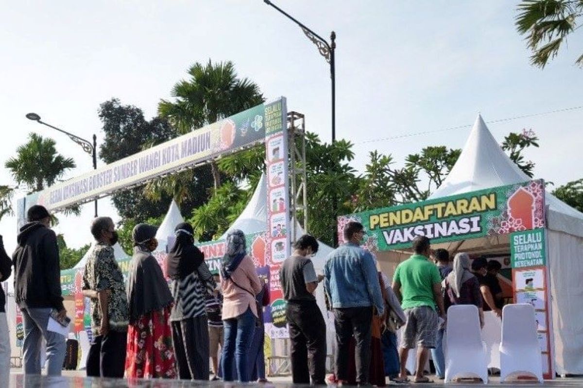 Pemkot Madiun buka gerai vaksinasi guna tingkatkan capaian dosis tiga