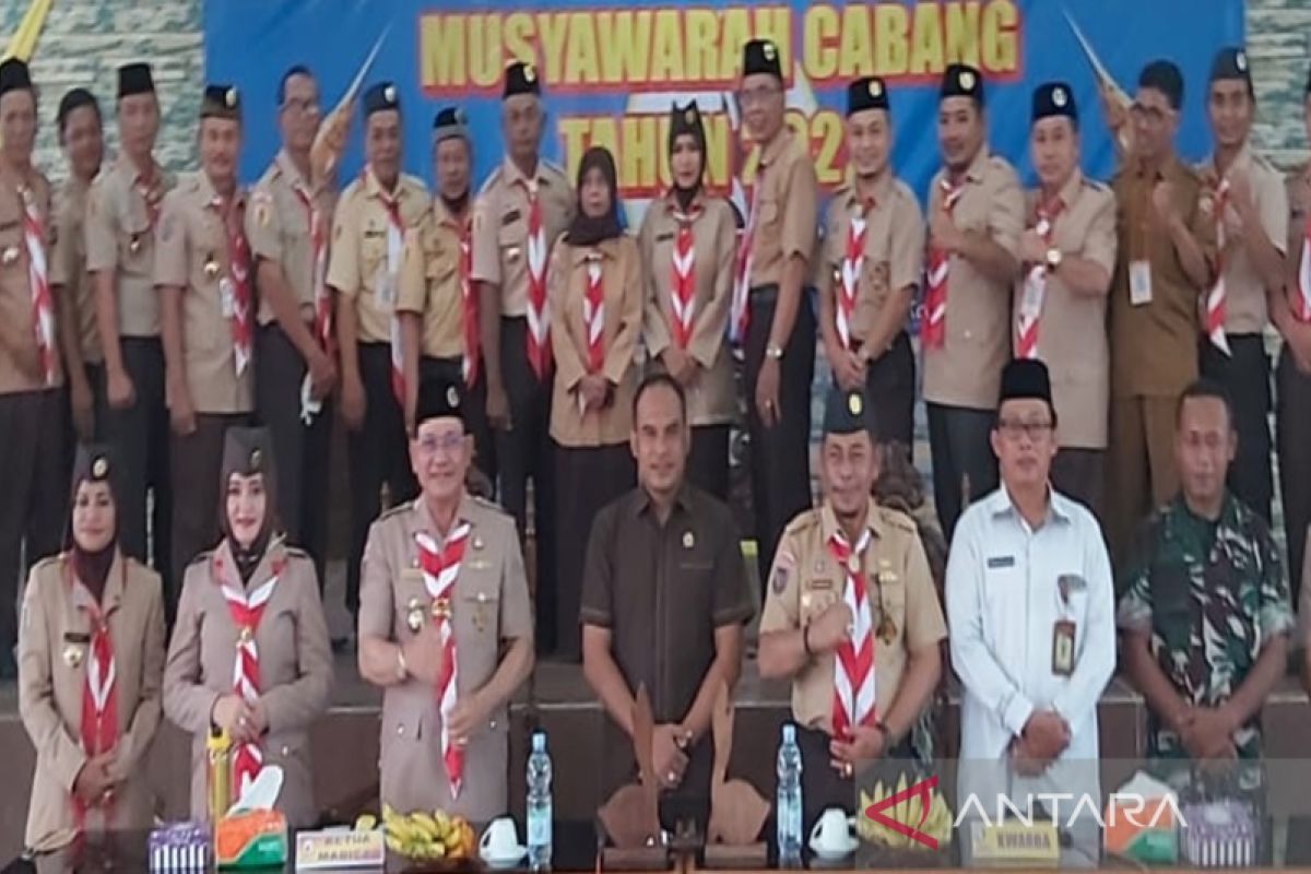 Ketua DPRD Kotabaru dukung Muscab Pramuka