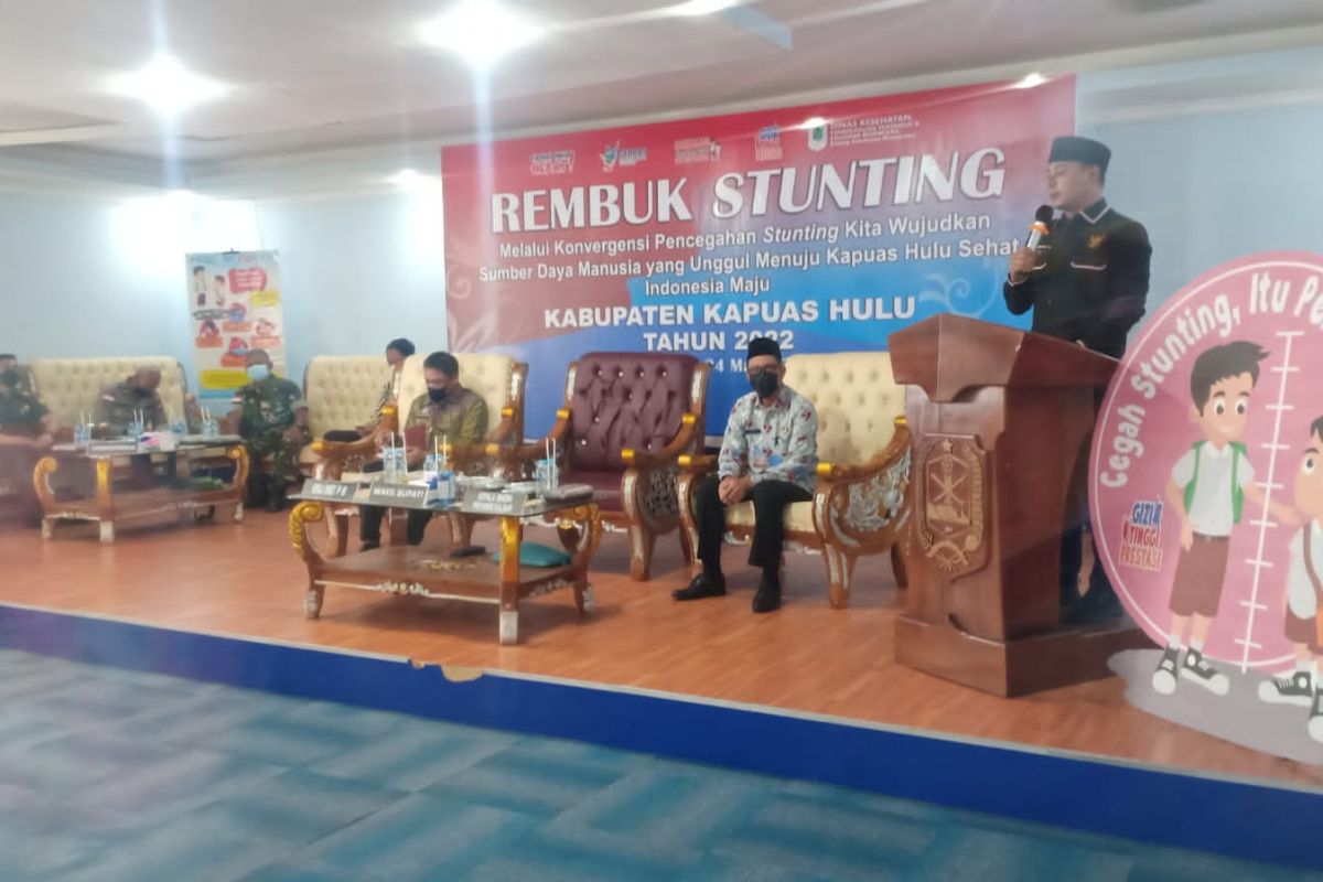 Dengan bekerja keras, Kapuas Hulu bertekad turunkan angka stunting