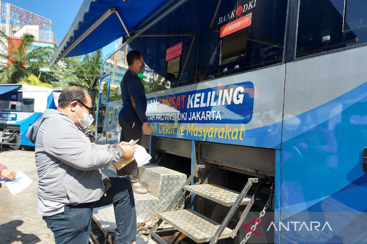 Samsat Keliling ada di sembilan lokasi di sekitar Jakarta