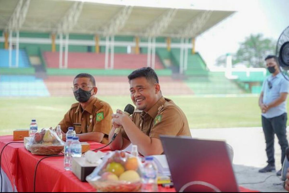 Wali Kota Medan ingin Stadion Teladan jadi ikon baru di Medan