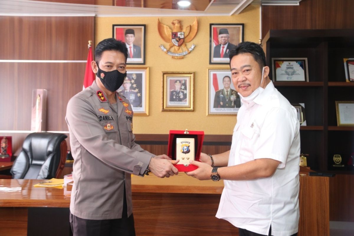 Kapolda Kalimantan Utara terima kunjungan Ketua DPRD Kaltara