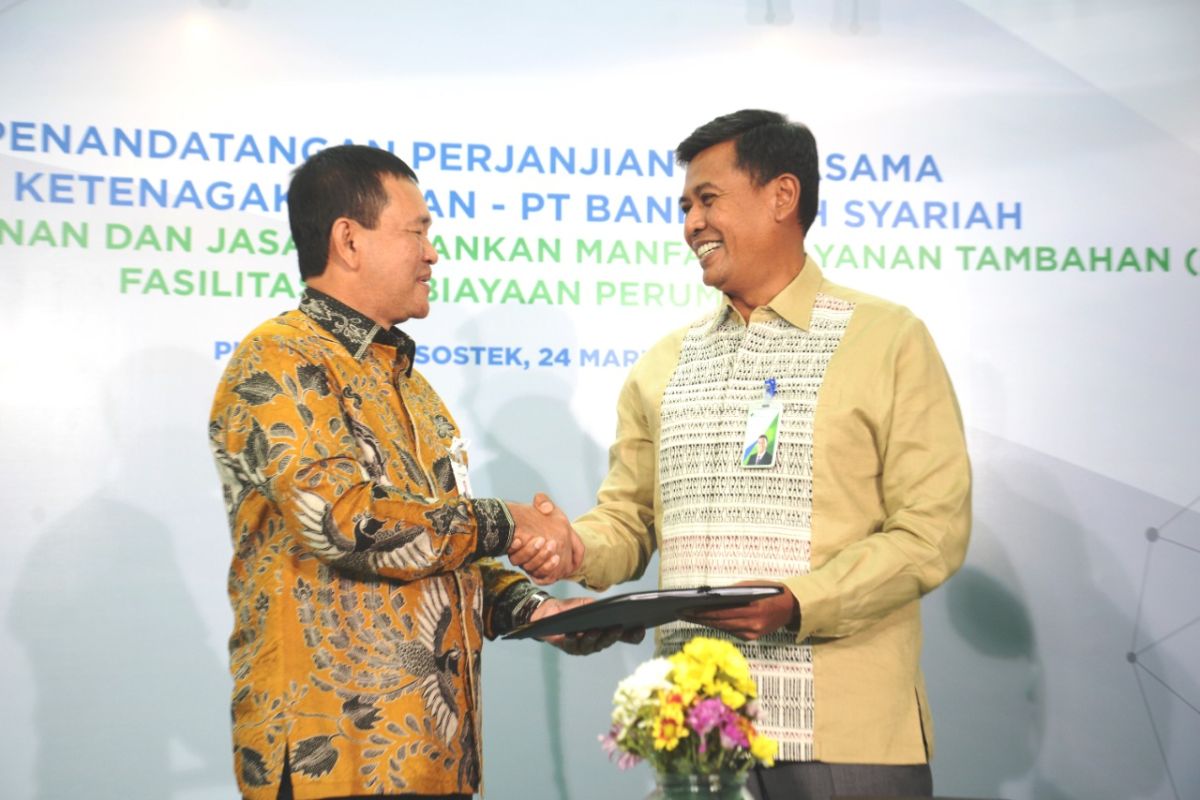 Agar peserta miliki rumah skema syariah, BPJAMSOSTEK gandeng Bank Aceh