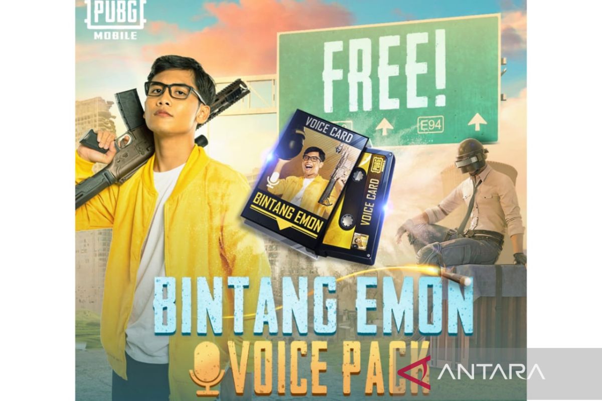 Bintang Emon jadi pengisi suara "voice pack" PUBG Mobile