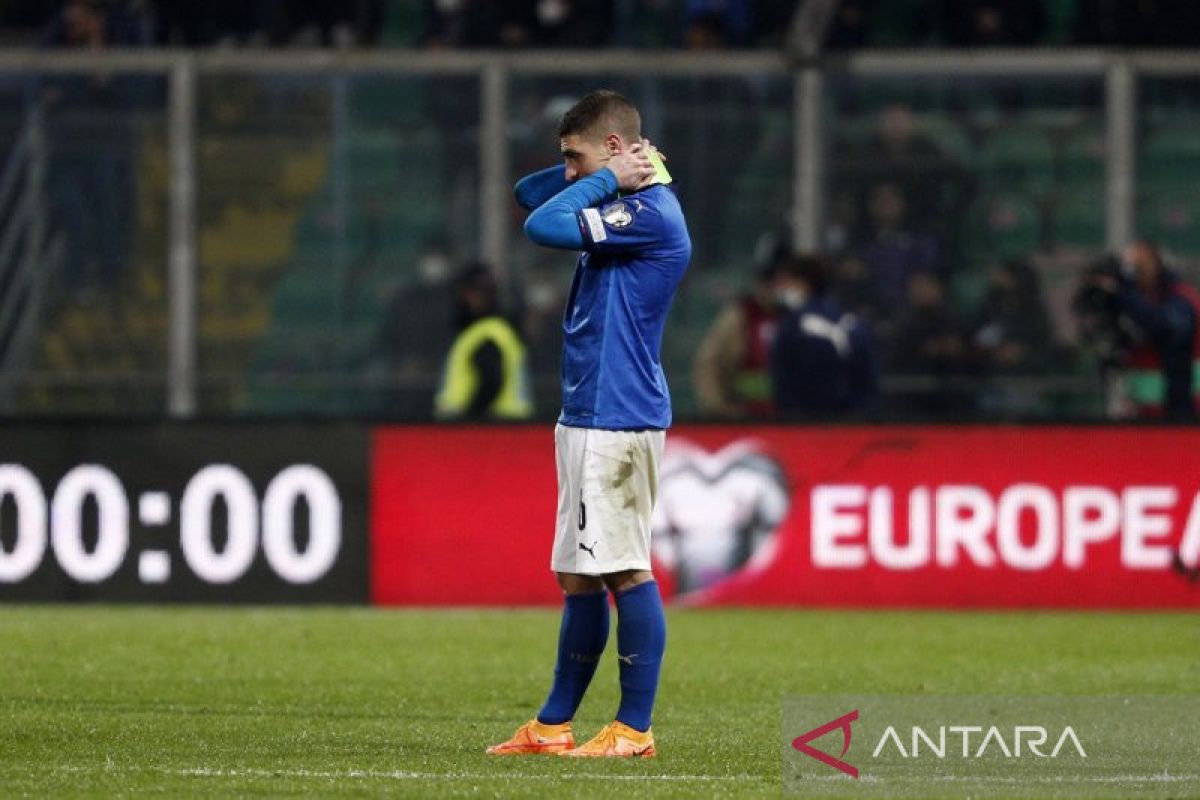 Ini mimpi buruk Italia kalah 0-1 lawan Makedonia Utara