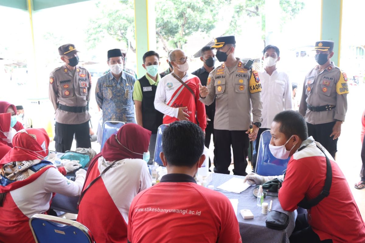 Jelang Ramadhan, Polres bersama Pemkab Situbondo percepat vaksinasi