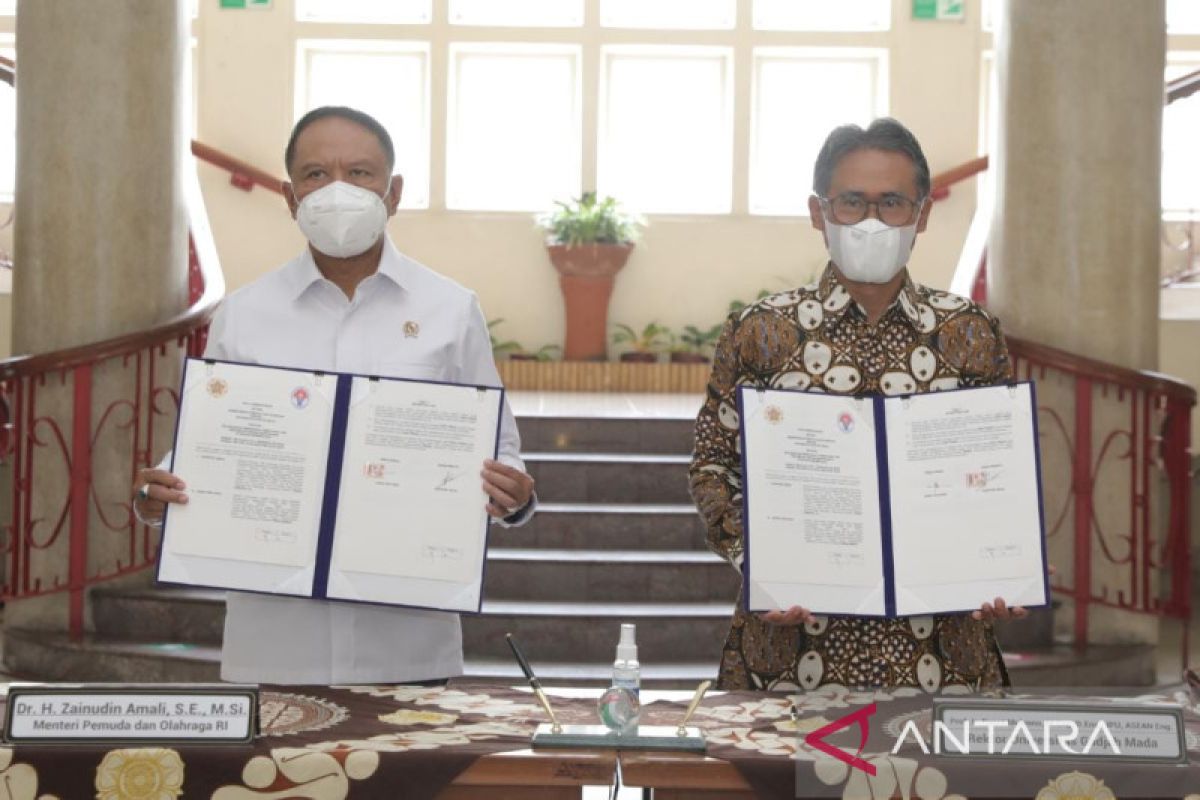 Ministry, Gadjah Mada University cooperate for youth, sports research