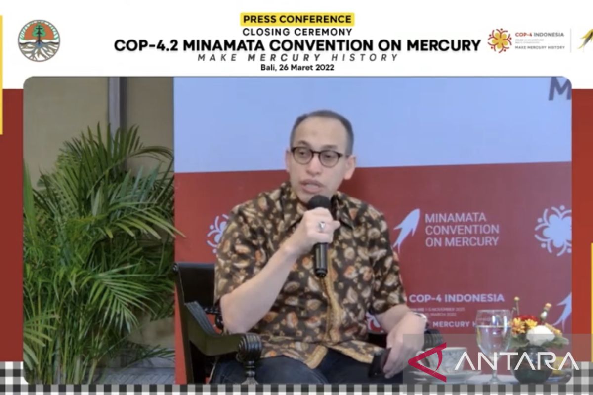 Deklarasi Bali COP-4 jadi alat dorong implementasi Konvensi Minamata