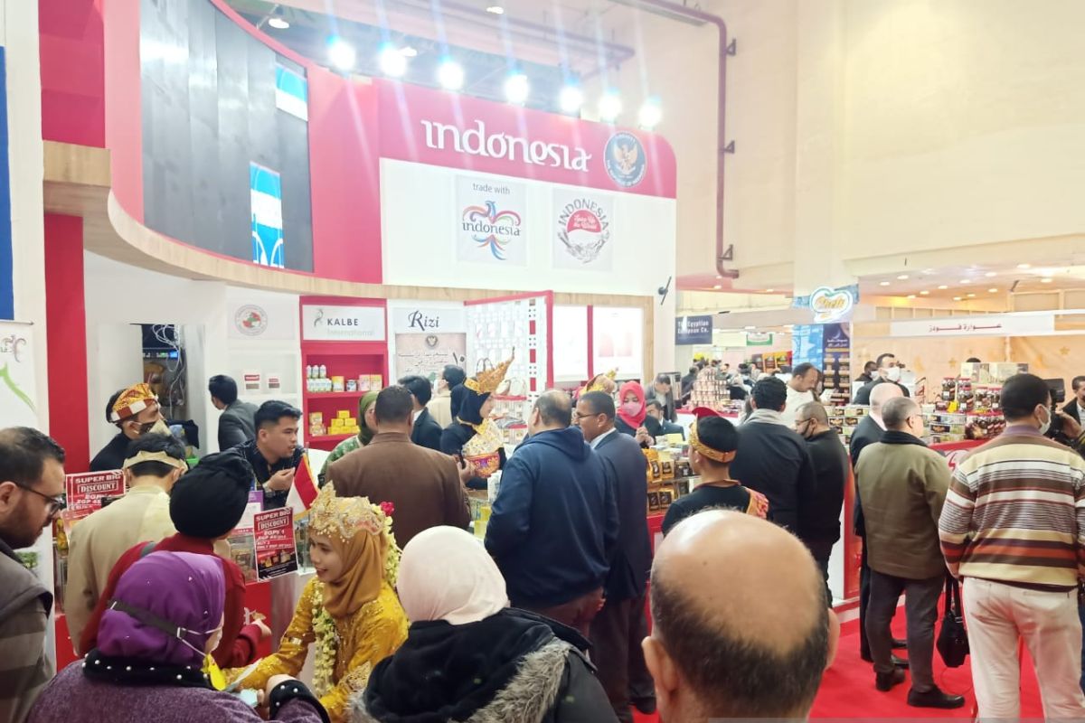 Indonesia ikuti pameran produk makanan, minuman dan hasil pertanian di Kairo