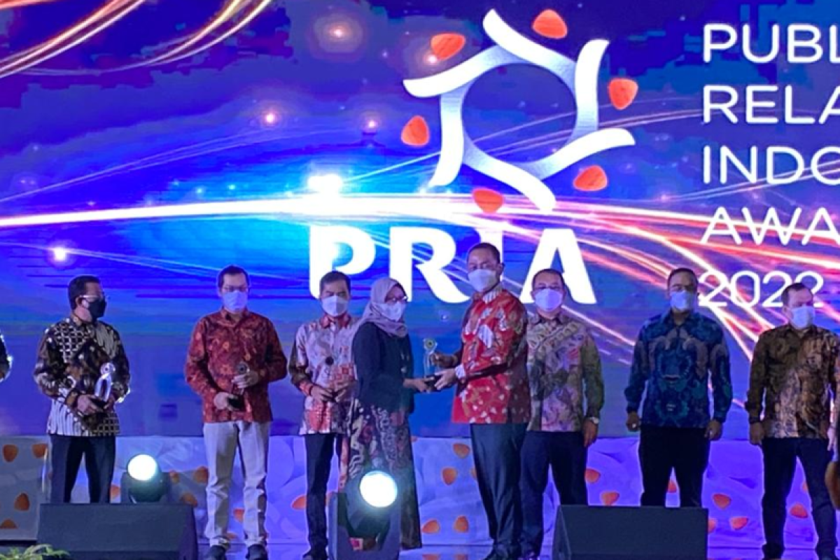 Humas Kementerian ESDM raih Gold Winner  pada PR Indonesia Awards 2022