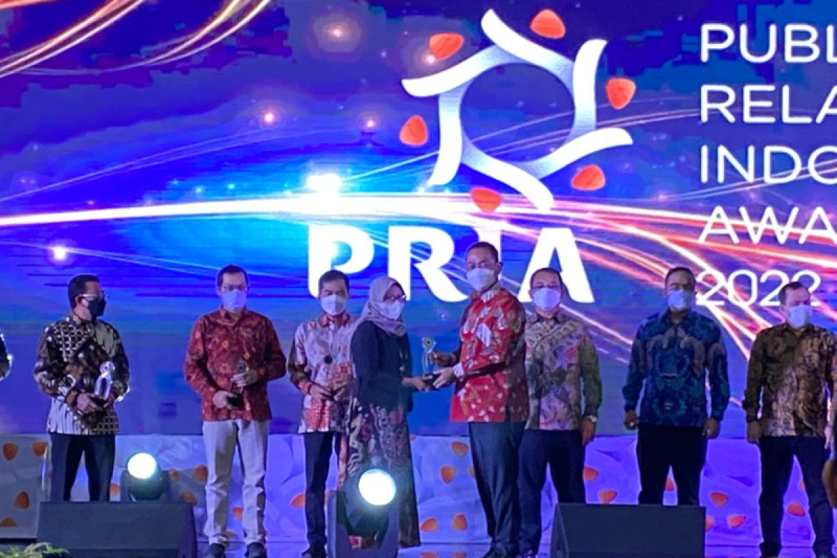 Humas Kementerian ESDM raih Gold Winner pada PR Indonesia Awards 2022