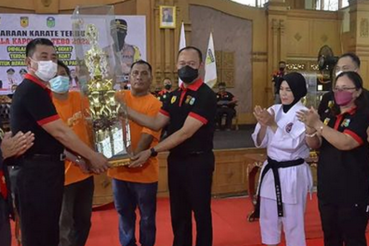 Kejuaraan Karate Terbuka Piala Kapolres Tebo 2022