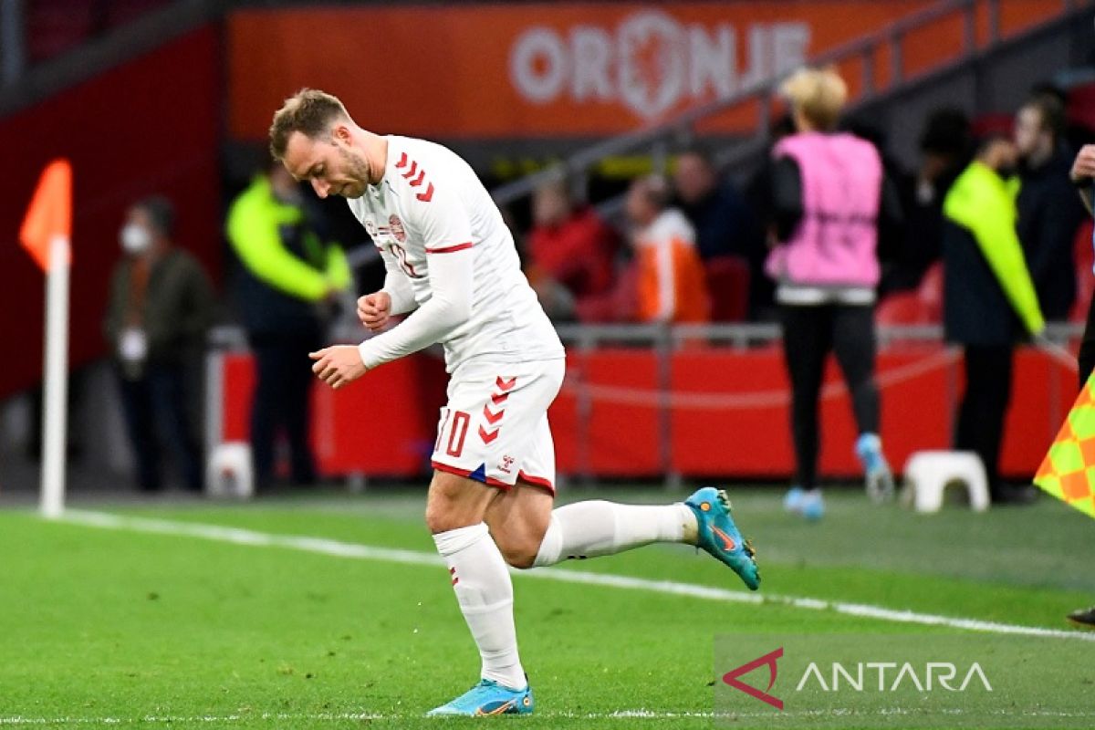 Christian Eriksen nikmati "comeback" sempurna di timnas Denmark