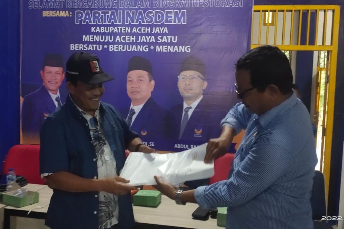 Mantan Petinggi Partai Demokrat Aceh Jaya geser ke Nasdem,ada apa?