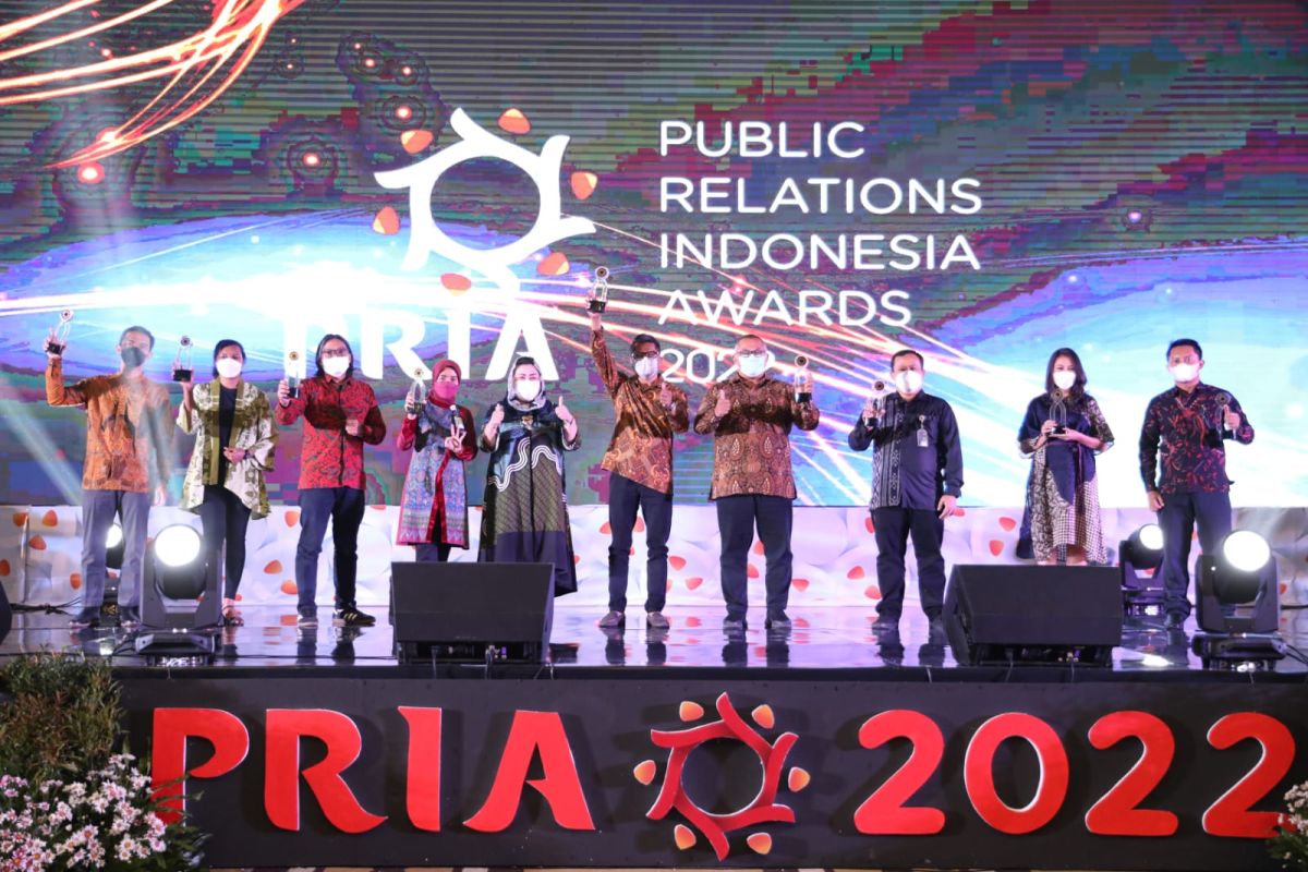 KAI meraih lima penghargaan pada ajang PR Indonesia Awards 2022