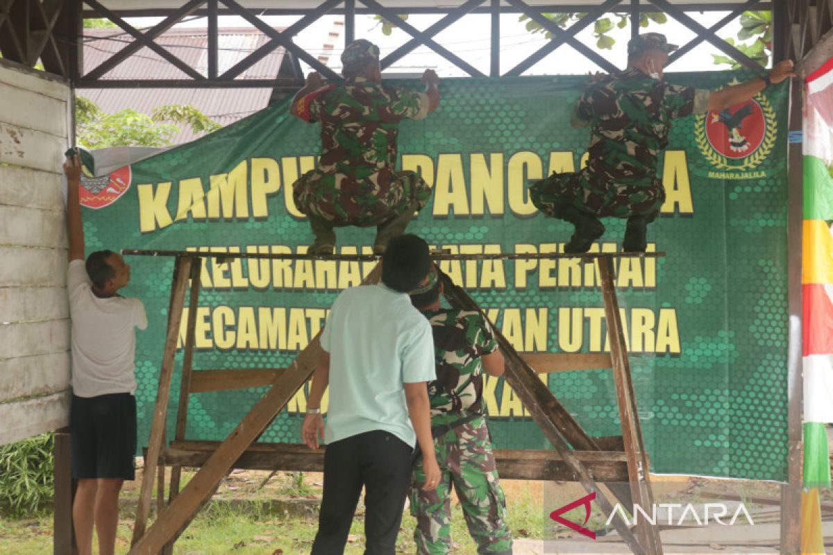 Koramil di Tarakan menyiapkan Kampung Pancasila