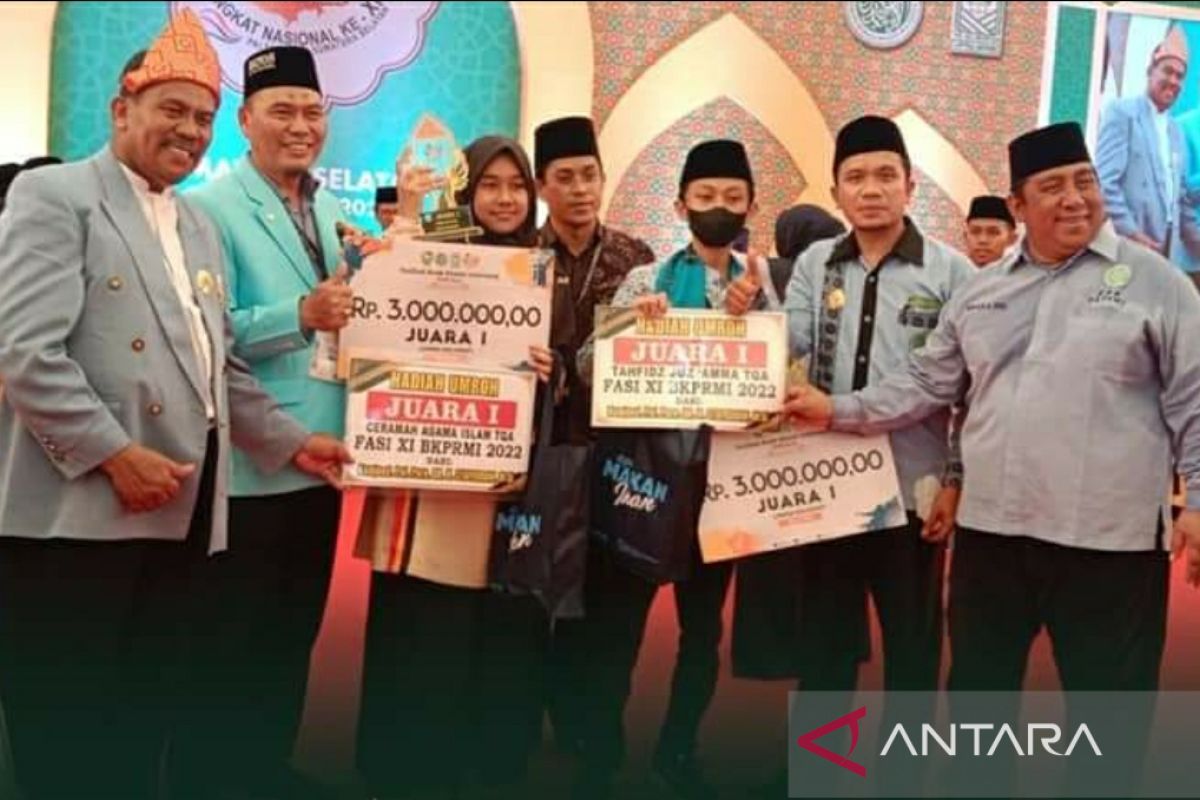 Enam putra-putri Padang Panjang raih prestasi di Palembang