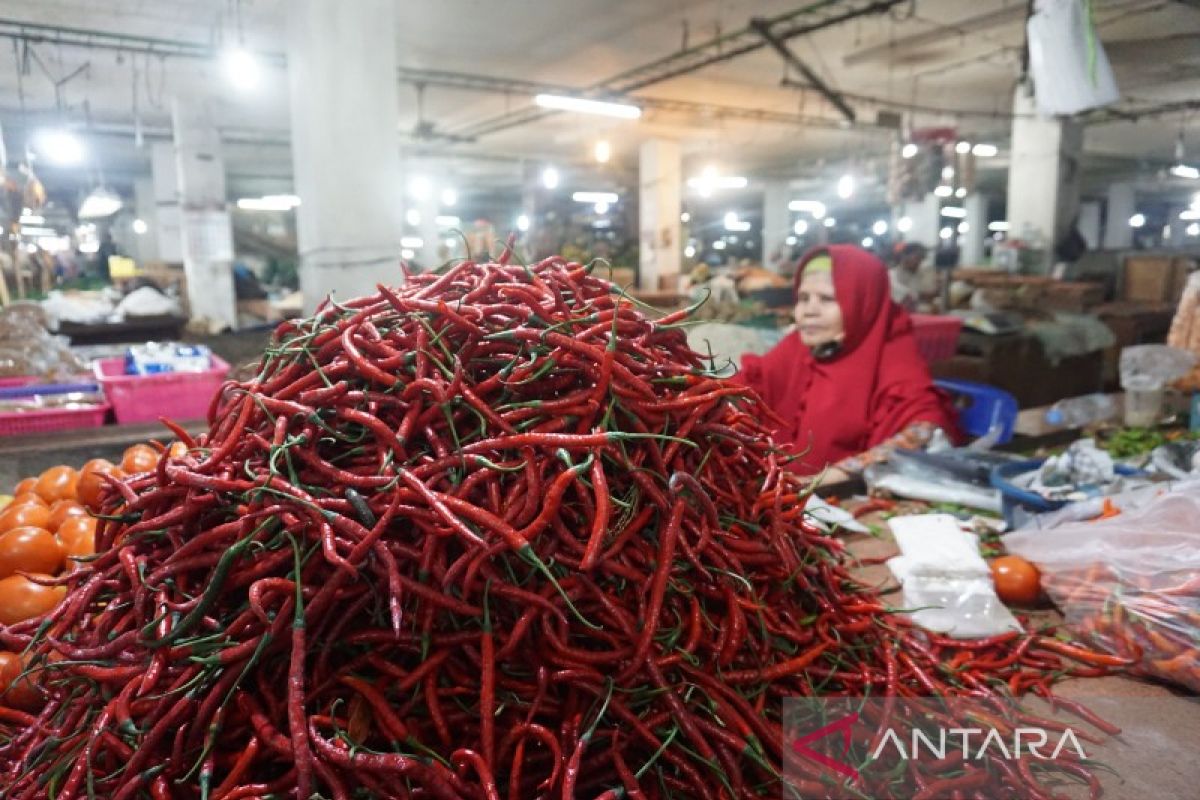 Cabai dan bawang merah turun Meugang Ramadhan