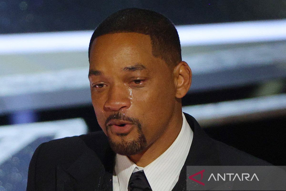 Tak lama usai tampar Chris Rock, Will Smith raih aktor terbaik Oscar