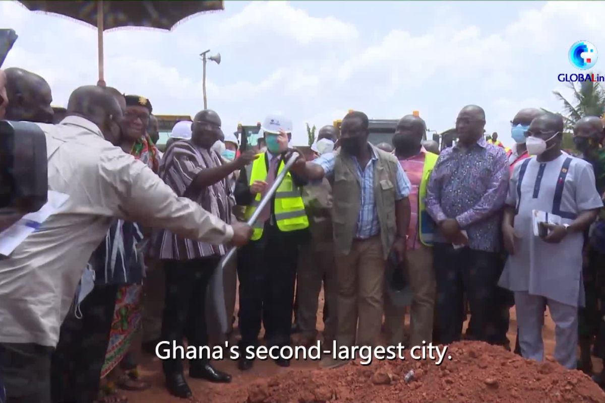 Perusahaan China mulai pembangunan proyek jalan di Ghana
