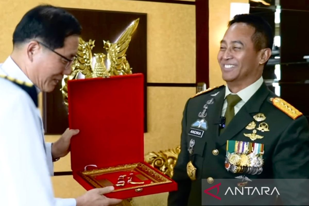 Panglima TNI dorong kerja sama intens TNI AL dan Korsel