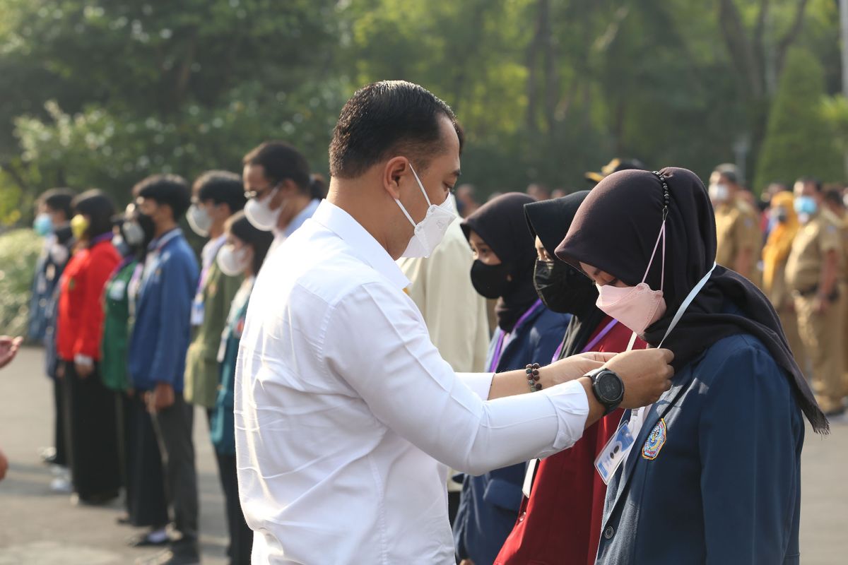 650 mahasiswa program MBKM-A disebar ke seluruh kelurahan di Surabaya