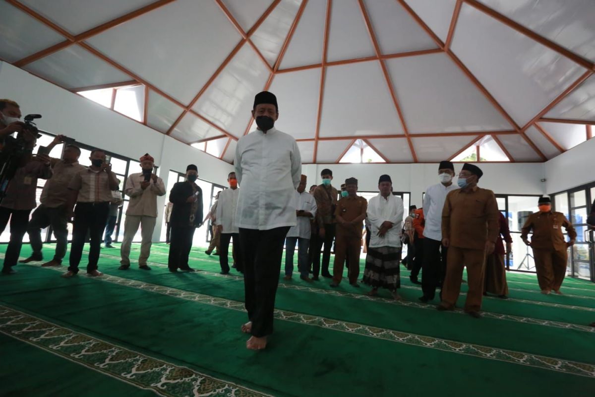 Gubernur Banten resmikan "Masjid di atas awan"