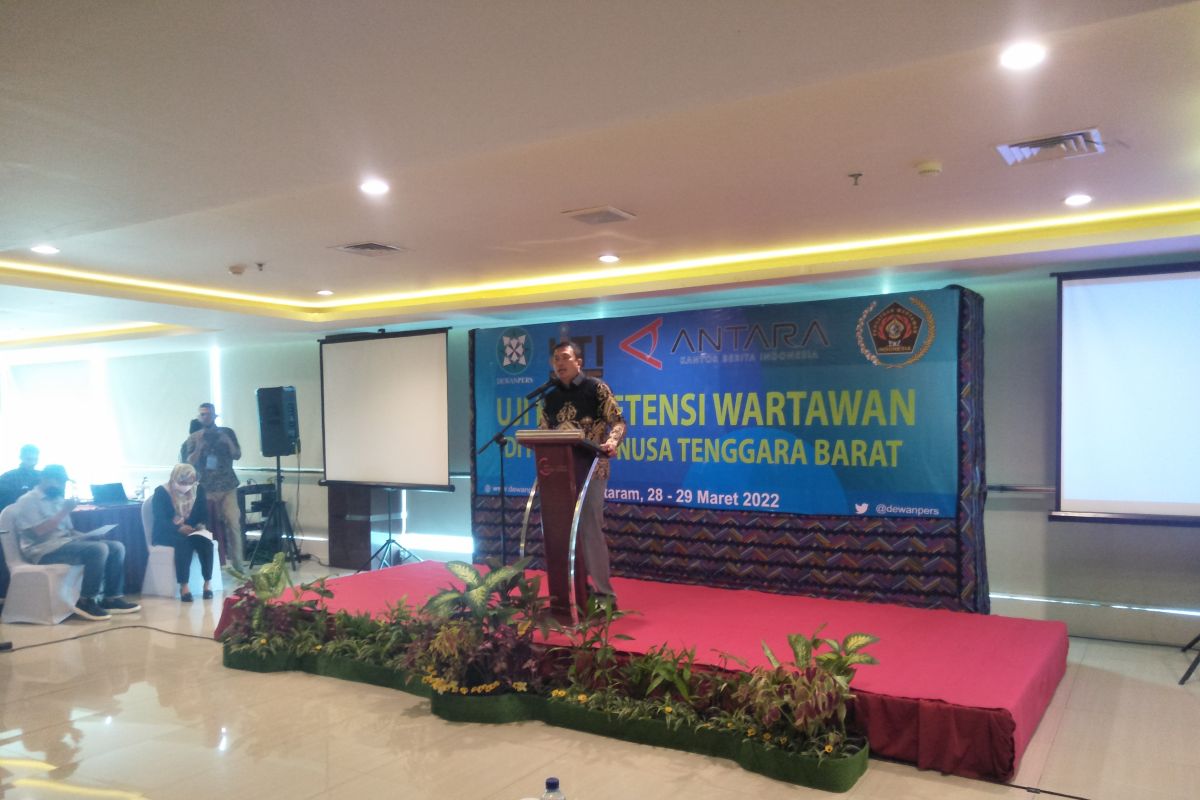 LKBN ANTARA bersama PWI dan IJTI gelar uji kompetensi wartawan di NTB