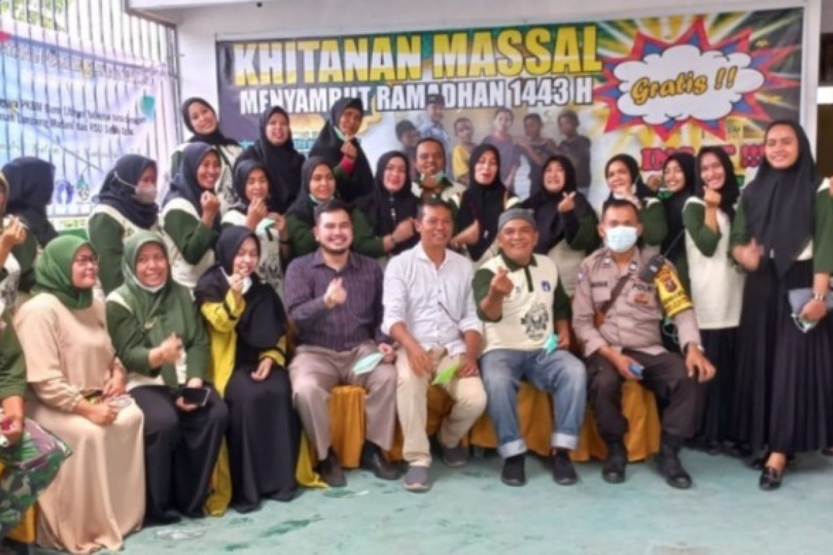 Sambut Ramadhan di Patumbak, tiga lembaga gelar khitanan gratis