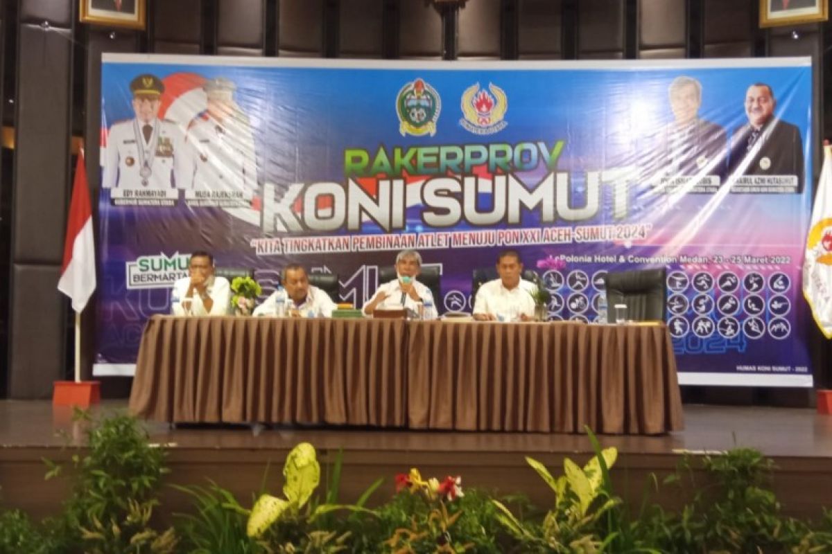 Program Kerja KONI Sumut fokus persiapan hadapi PON 2024