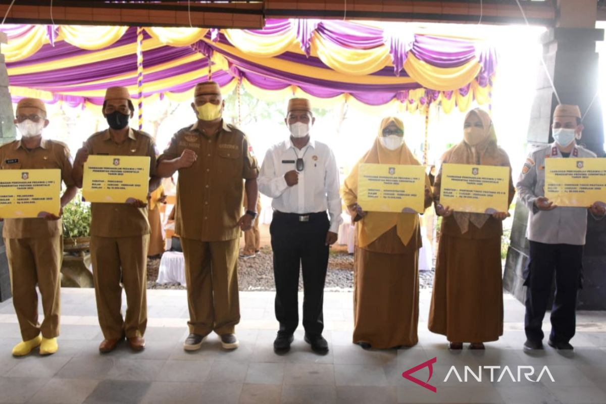 Pemprov Gorontalo bayar tunjangan tambahan penghasilan pegawai