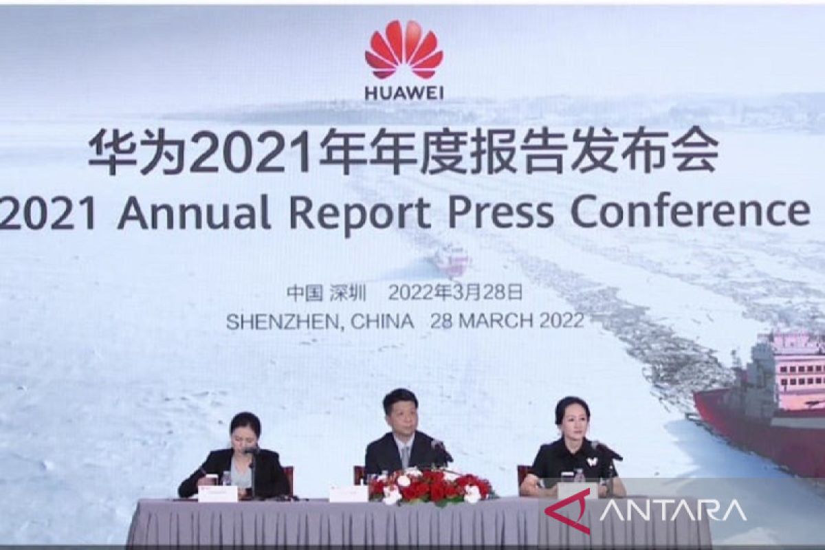 Pendapatan Huawei tahun 2021 capai Rp1.400 triliun