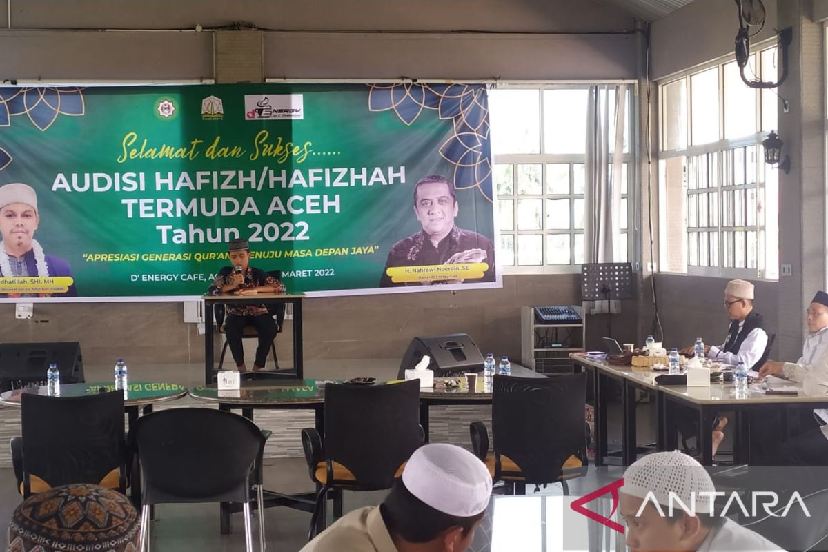 Puluhan hafiz/hafizah muda se Aceh ikuti audisi D'Energi Cafe