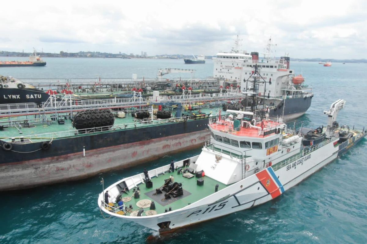 Kemenhub amankan empat kapal beraktivitas ilegal di perairan Batam