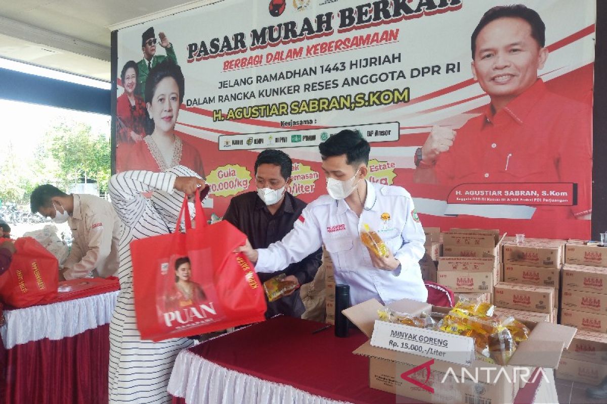 Agustiar Sabran gelar Pasar Murah Berkah jelang Ramadhan