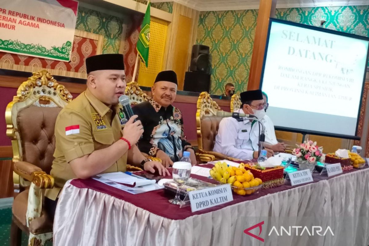 DPRD Kalimantan Timur usul ke pemerintah minta ONH diturunkan