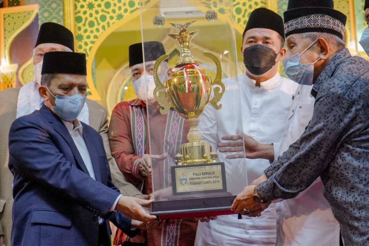 Kota Medan raih juara umum MTQ ke-38 tingkat Provinsi Sumut