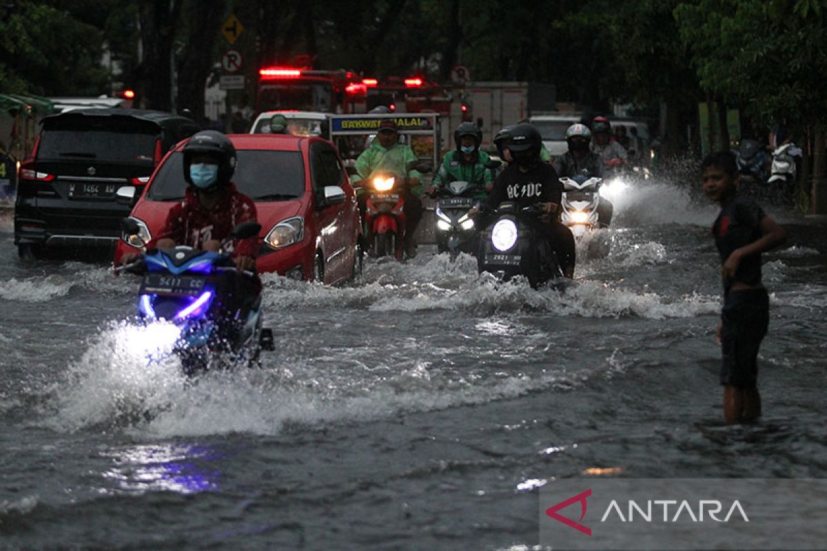 Hujan lebat berpotensi guyur sejumlah wilayah di Indonesia