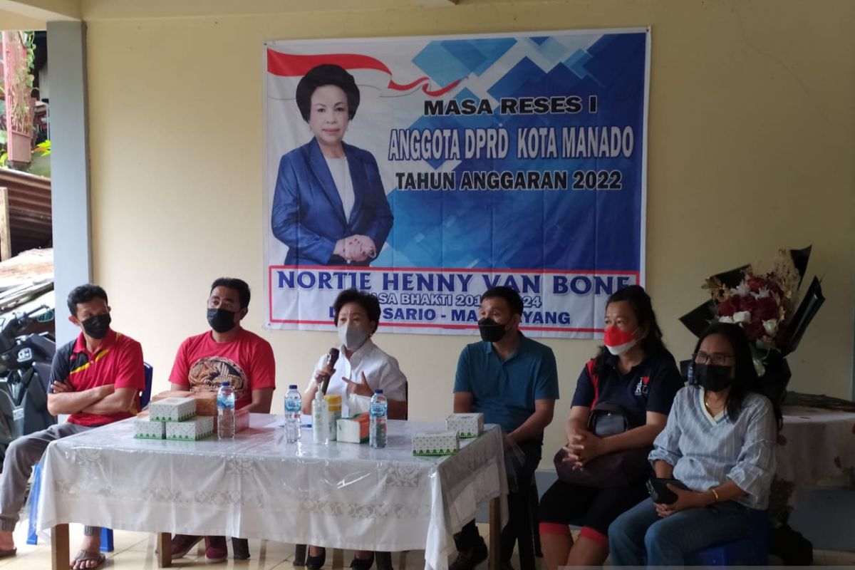 Reses I, Wakil Ketua DPRD Manado serap aspirasi warga Malalayang