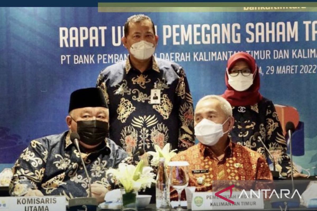 Gubernur: deviden Pemprov Kaltim Bankaltimtara Rp60,8 Miliar