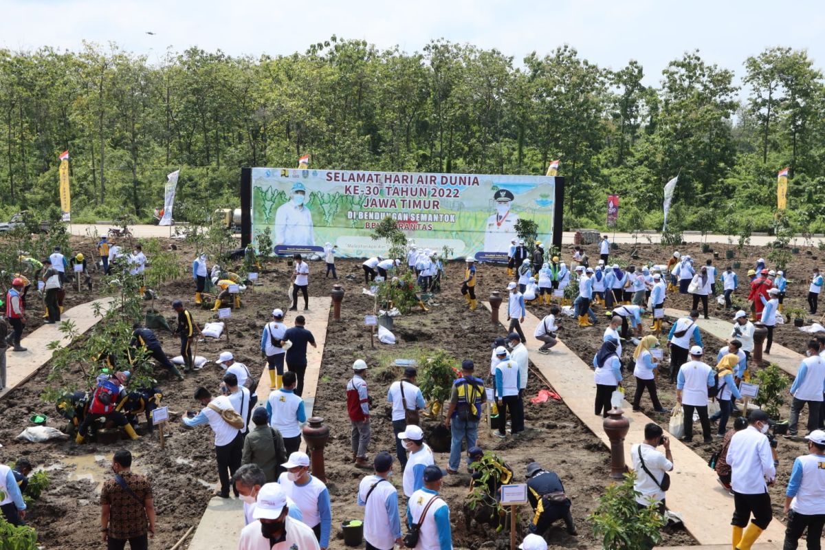 Gubernur Jatim: Tanam pohon jaga pasokan air tanah