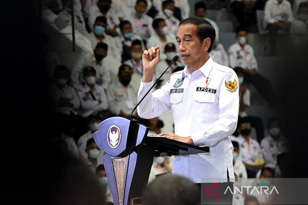 Presiden apresiasi peran desa tangani pandemi dan dorong vaksinasi