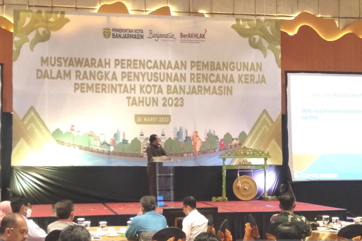 DPRD Banjarmasin sampaikan 8 sektor pokok pikiran pada Musrenbang 2023