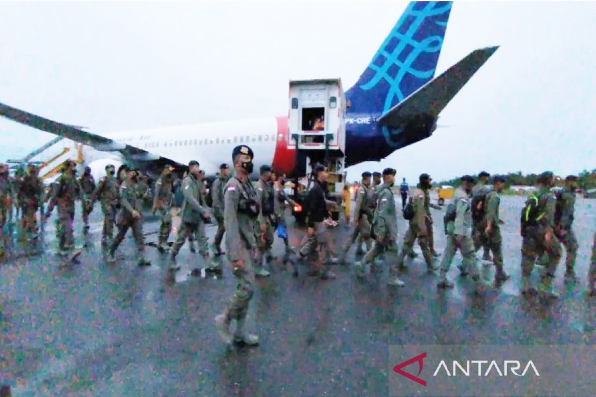 102 personel Brimob Kalsel tambah kekuatan pengamanan Papua
