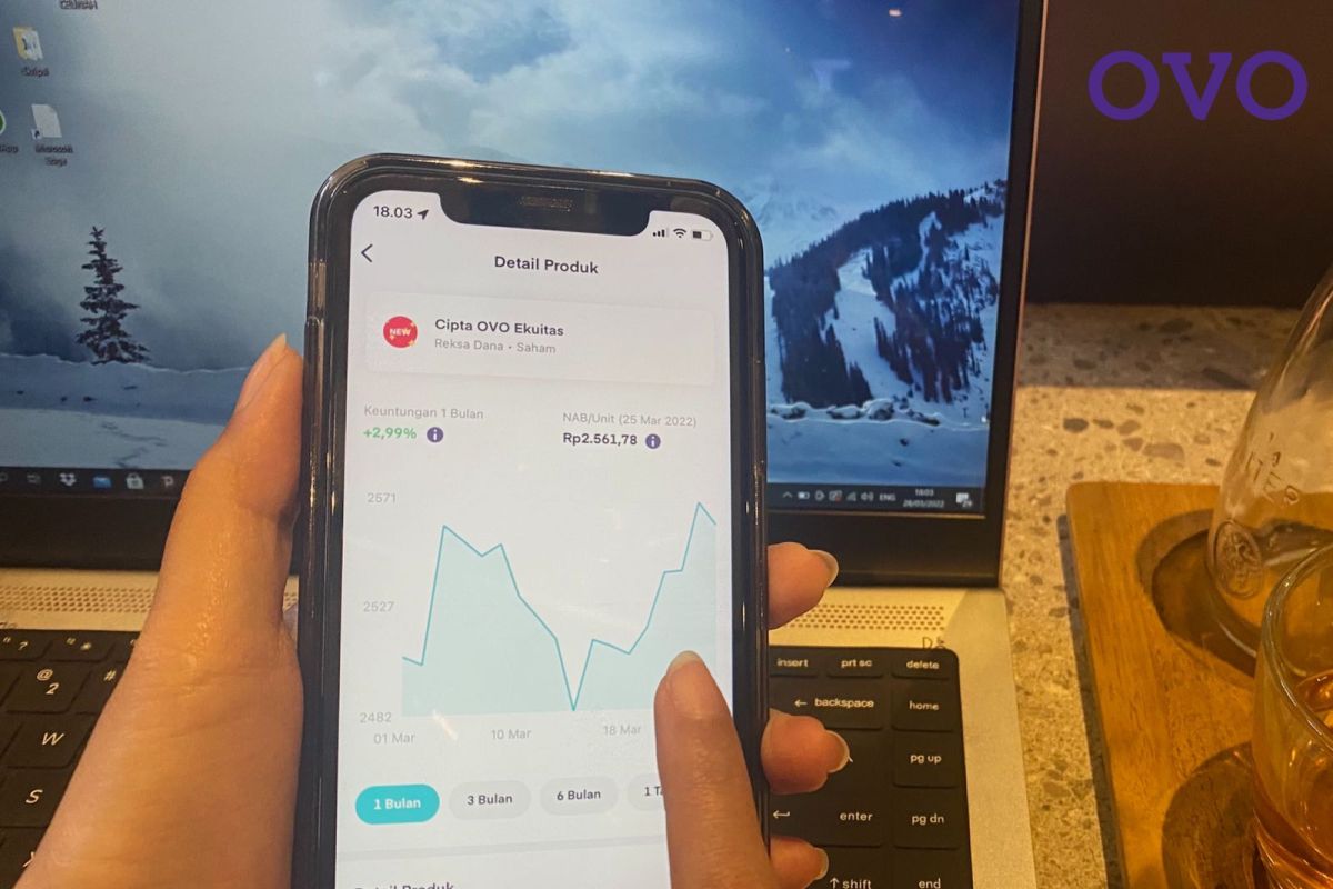 Jumlah investor reksa dana di OVO Invest tembus satu juta