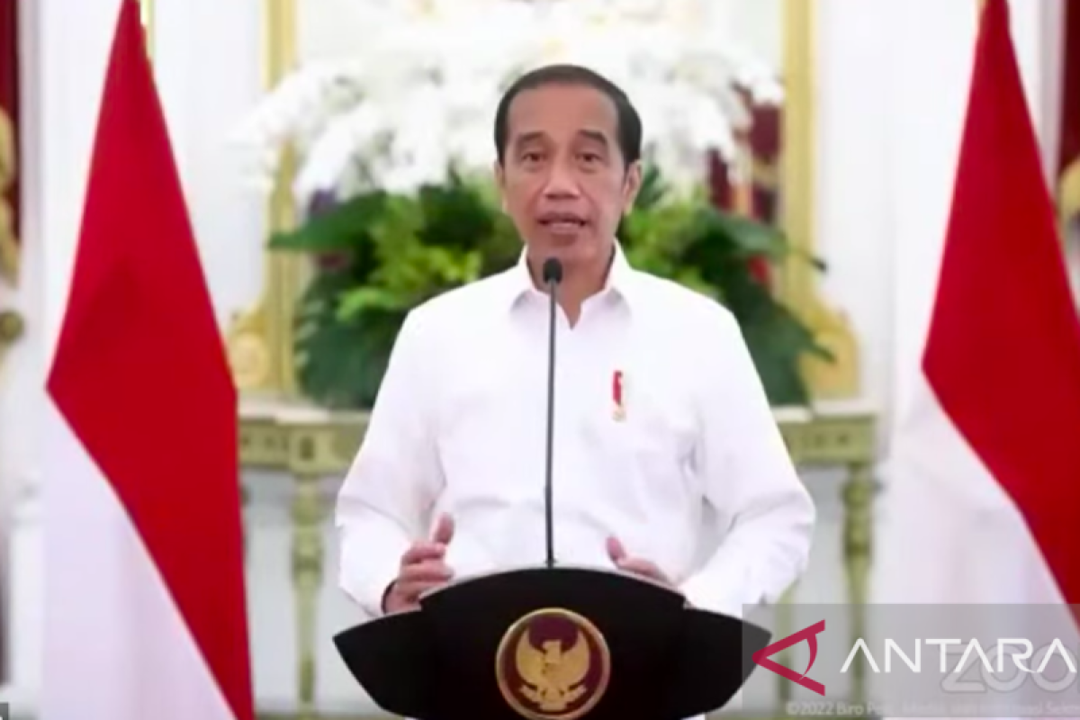 President Jokowi warns of climate change impact on food resilience