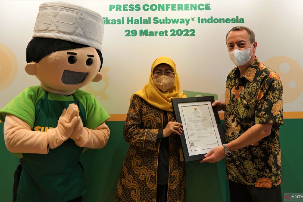 Subway Indonesia telah bersertifikasi halal