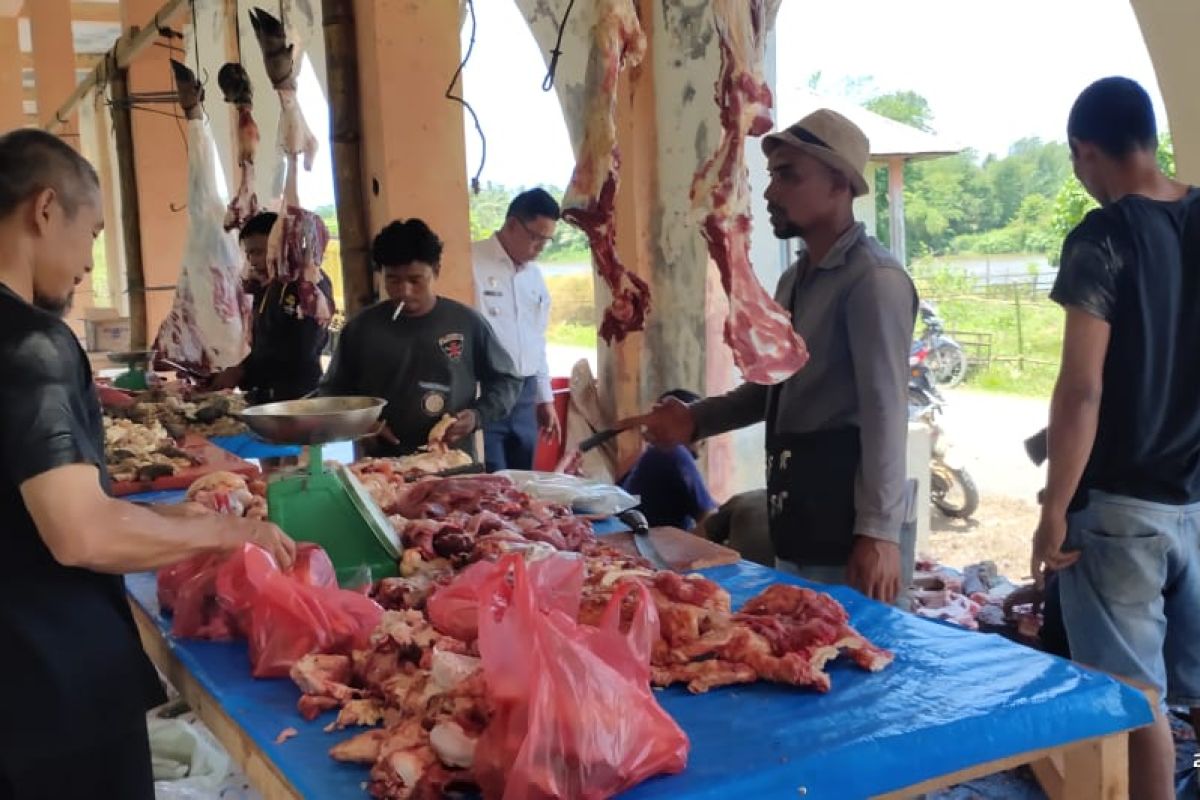 Ini harga daging di Aceh Jaya